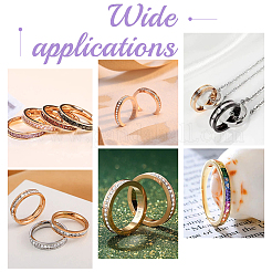 Кольцо из нержавеющей стали 201 с рифлением для женщин и мужчин&nbsp;RJEW-UN0002-51A-M