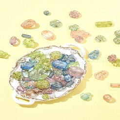 100 г прозрачных акриловых бусин&nbsp;OACR-FS0002-01