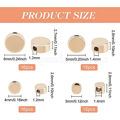 Латунные бусины&nbsp;KK-BC0007-53-1