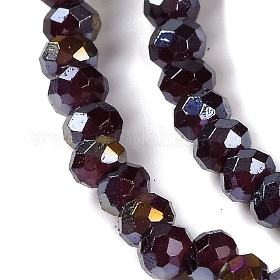 Запекание гальванических нитей стеклянных бусин DGLA-A039-J2MM-B22-1