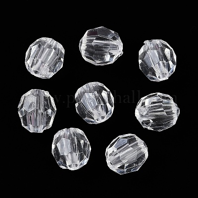 Прозрачные акриловые бусины&nbsp;OACR-Q015-01H-1