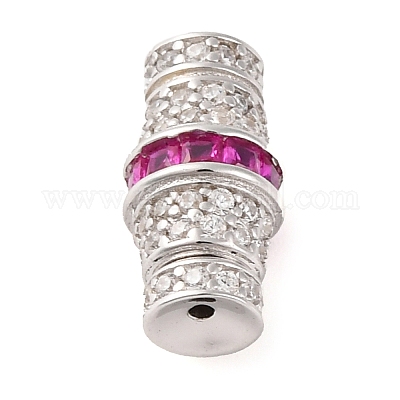 925 винтовая застежка из стерлингового серебра с микропаве из циркония STER-U005-03P-03-1