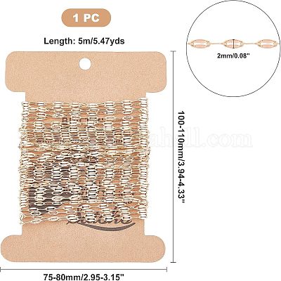 Латунные цепочки&nbsp;CHC-FH0001-01G-1