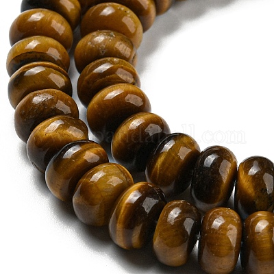 Природных тигровый глаз бисер нитей&nbsp;LS-G-K343-B02-02-1