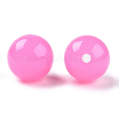 Непрозрачные акриловые бусины&nbsp;OACR-H038-09-06-1