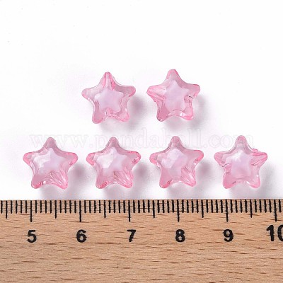 Прозрачные акриловые бусины TACR-S152-01A-703-1