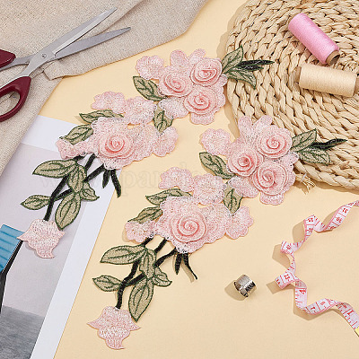 6 шт. полиэстеровые нашивки на одежду&nbsp;DIY-MA0006-88A-1