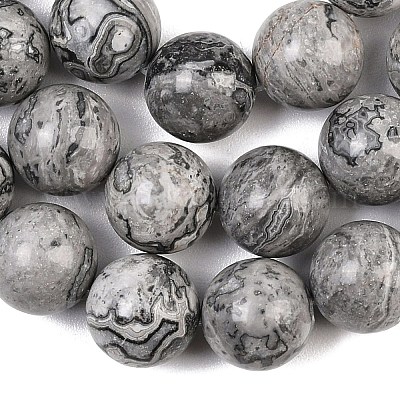 Натуральная карта каменные бусы пряди&nbsp;G-L648-A05-16mm-1