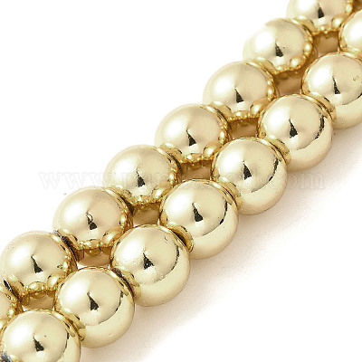 Гальванические нити синтетических магнитных гематитовых бусин G-L613-F01-02A-1