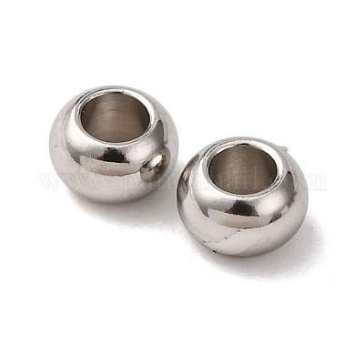 Разделительные бусины из нержавеющей стали 201&nbsp;STAS-R071-33-1