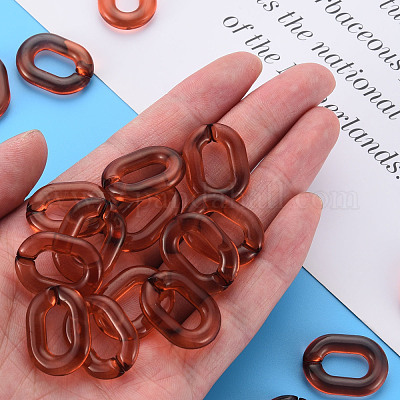 Прозрачные акриловые связывая кольца MACR-S373-19-B08-1