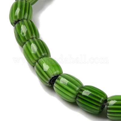 Бусы лэмпворк ручной работы LAMP-K041-01B-12-1