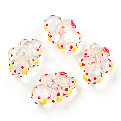 Прозрачные акриловые бусины&nbsp;ACRC-T012-01-E01-1