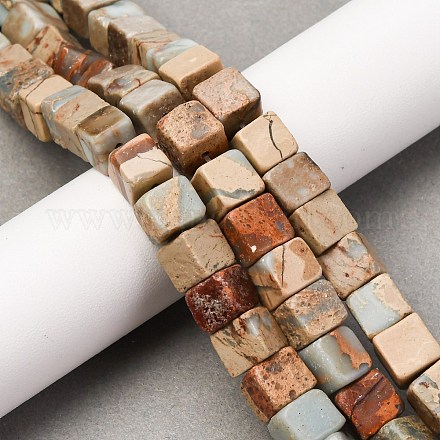 Натуральный камень Шушан бисер нитей G-B155-C07-8x8mm-1