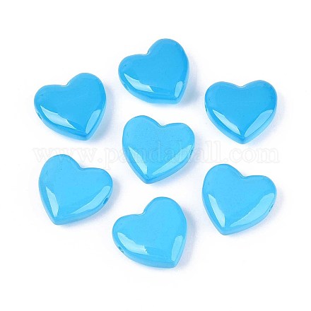 Окрашенные и нагретые искусственные нефритовые стеклянные бусины GLAA-T023-44I-1