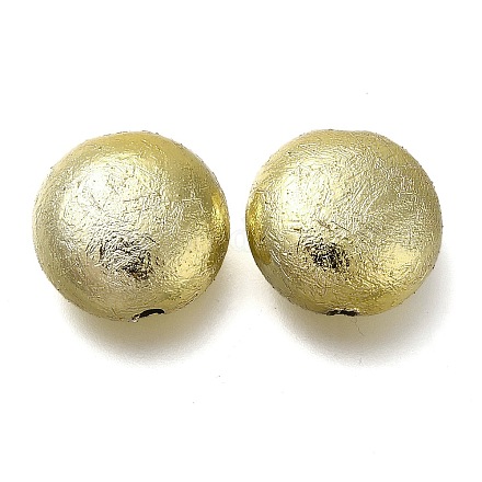 УФ-покрытие ccb пластиковые бусины CCB-D008-01G-1