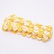 Daisy Sun Flower Decorating Polyester Lace Trims, for Sewing and Art Craft Projects, Yellow, 1 inch(25mm), 30 yard/bag