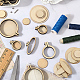 5 шт. 5 стиля деревянных пялец для вышивания&nbsp;DIY-CP0012-43C-7