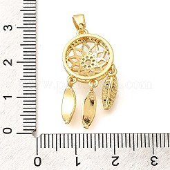 Латунные микро проложить кубического циркония подвески&nbsp;LS-ZIRC-D275-05G