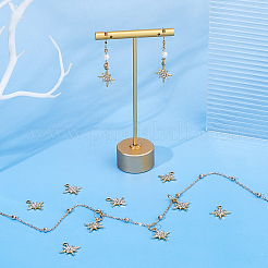 Подвески со стразами из сплава&nbsp;FIND-DC0007-51