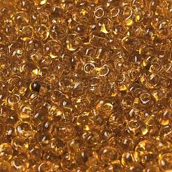 Стеклянные бусины прозрачных цветов&nbsp;X1-SEED-P006-02A-15