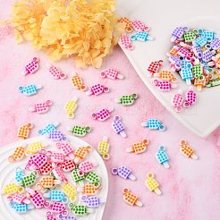 Непрозрачные акриловые брелоки&nbsp;PAB2844Y