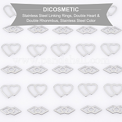 200 шт. 2 соединительных кольца из нержавеющей стали 304&nbsp;STAS-DC0007-72