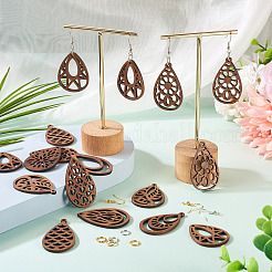 Наборы для создания подвесных сережек своими руками&nbsp;DIY-TA0013-45