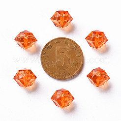 Прозрачные акриловые бусины&nbsp;TACR-S154-15B-84