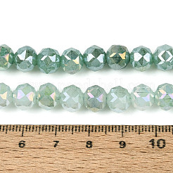 Антикоррозийные гальванические стеклянные бусины&nbsp;GLAA-N064-8mm-10