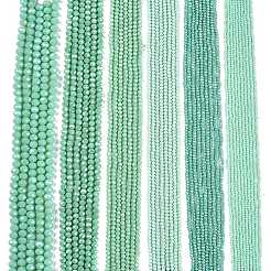 Стеклянные бусины с гальваническим покрытием &nbsp;LS-EGLA-A044-P3mm-A14