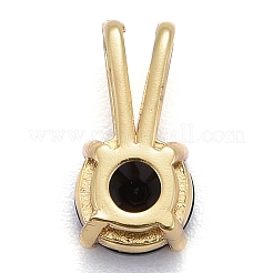 Латунные микро проложить кубического циркония подвески&nbsp;X-KK-P192-04-G04