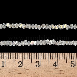 Гальванизируйте прозрачное стекло бисер нитей&nbsp;EGLA-P061-04C-AB16