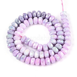 Антикоррозийные гальванические стеклянные бусины&nbsp;GLAA-T025-8mm-11E