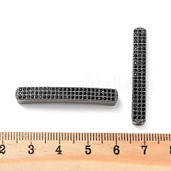 Стойки обшивки латунь микро проложить кубического циркония бусы&nbsp;KK-C063-21EB