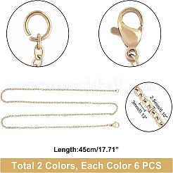 Ожерелья из нержавеющей стали 304 с цепочкой из троса&nbsp;MAK-UN0001-17