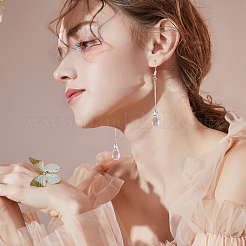 Латунные крючки для сережек&nbsp;KK-FH0001-13-RS