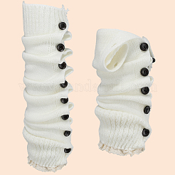Носки из акрилового волокна с пуговицами&nbsp;AJEW-WH20080-20A