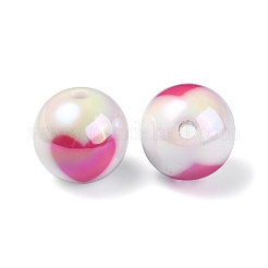 УФ-покрытие радужными переливающимися акриловыми бусинами&nbsp;OACR-F004-09