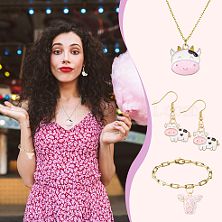 42шт 6 стиля подвески из сплава с эмалью&nbsp;ENAM-GA0001-14