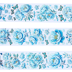 Узор из цветов для домашних животных самодельный альбом декоративные клейкие ленты&nbsp;DIY-WH20011-96D