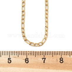 Цепочки-цепочки Figaro из нержавеющей стали 304&nbsp;LS-STAS-F034-03G