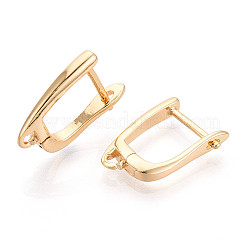 Латунная фурнитура для хооп серег&nbsp;KK-N267-23A-G