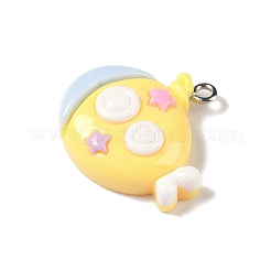 Подвески из непрозрачной смолы на тему океана&nbsp;RESI-S403-02H