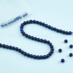 1 нить бусин из натурального тигрового глаза&nbsp;G-OC0002-19