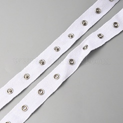 Лента из полиэстера с пуговицами из сплава&nbsp;DIY-WH0502-01B