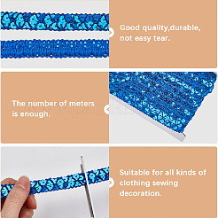 2 шт. 2-х цветные пластиковые и полиэстеровые бусины-пайетки&nbsp;OCOR-CY0002-10B