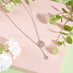 Регулируемые ожерелья из нержавеющей стали 304 с цепочкой-кабелем&nbsp;NJEW-TAC0017-01