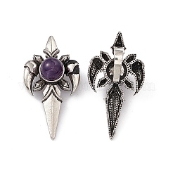 Подвески из натурального аметиста &nbsp;KK-A173-16AS-01