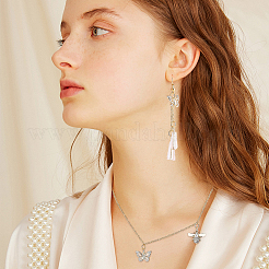 12шт 2 стиля латунные микро проложить прозрачные кубические циркониевые подвески&nbsp;KK-DC0001-90